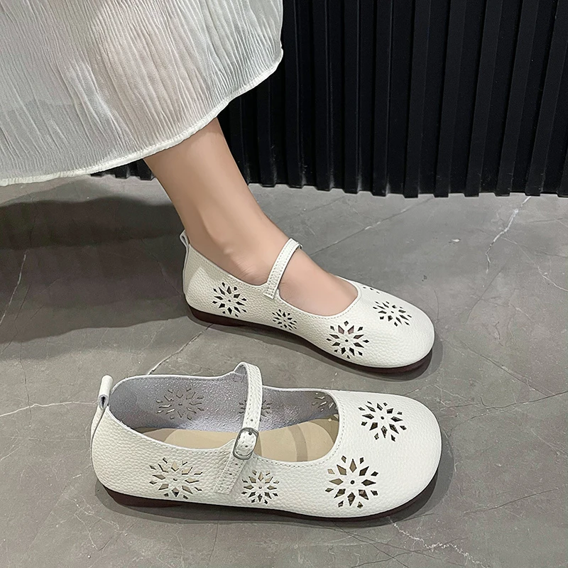 Newest Fashion Comfort Summer Women Shoes Moccasins Women Flats Loafers Leather Female Shoes Women's Shoes Zapatos Mujer