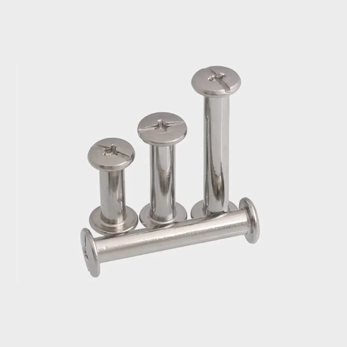 304 Stainless Steel Lock Nut Rivet Photo Album Docking Ledger Nai M4M5