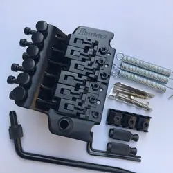 Ibz guitarra tremolo sistema ponte fixo duplo shake guitarra elétrica 42mm porca preto