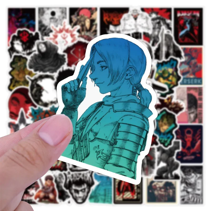 50/30/10PCS Anime Peripheral Stickers Electric Car Helmet Mobile Phone Case Computer Guitar Waterproof Stickers Student Gifts