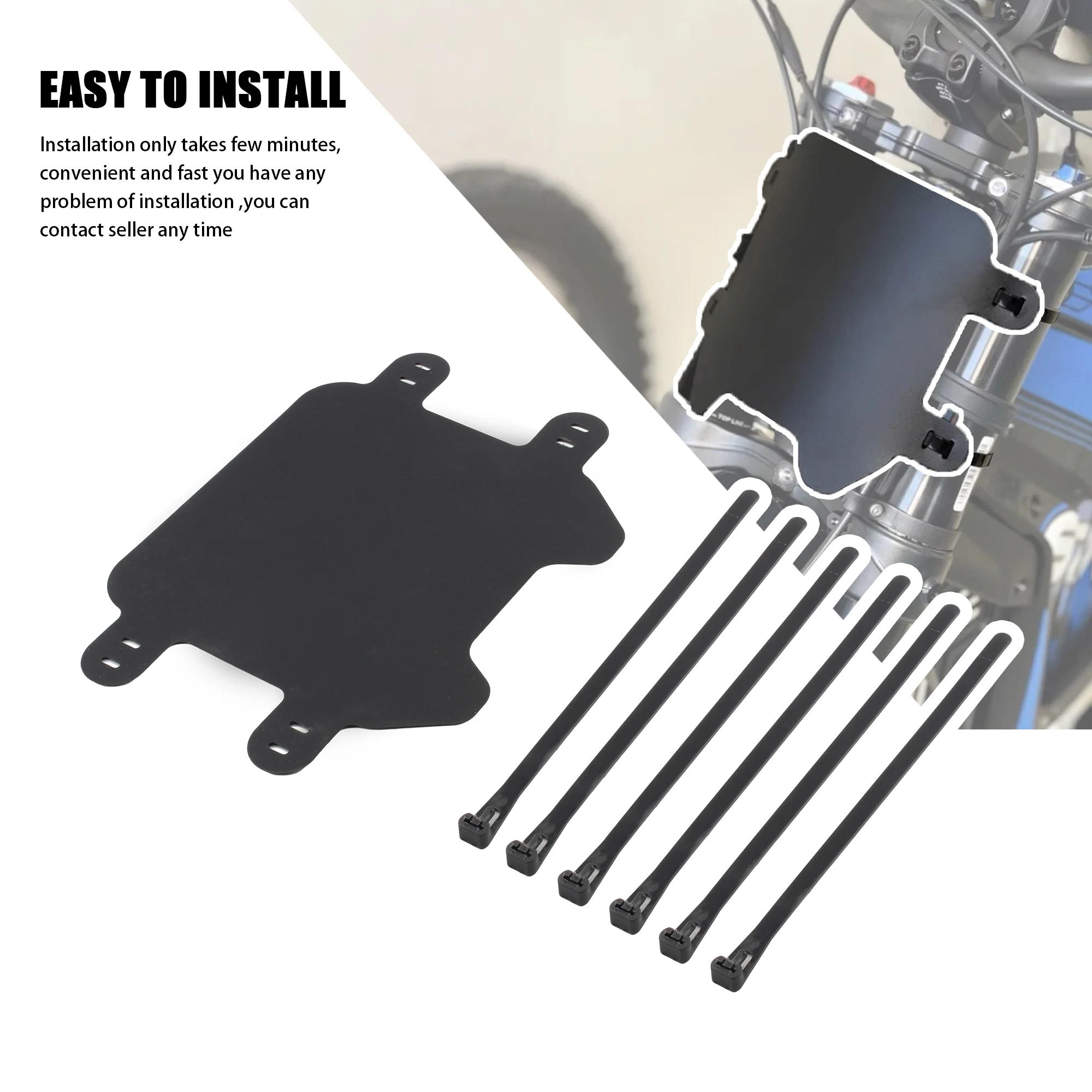 

For Surron Electric Motocross Front Number Plate for SURRON Light Bee X Segway X260 Motorcycle Ebike Plate Replace Accessories