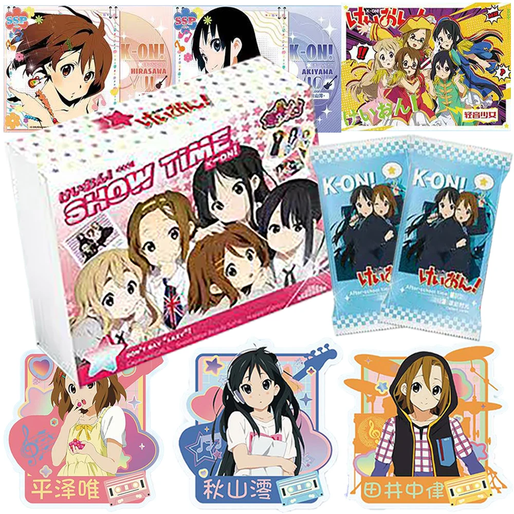 

K-ON! Anime Collection Card Exquisite Craftsmanship Classic Band Combination Rare Card Fans' Favorite Creativity Cherish Gifts