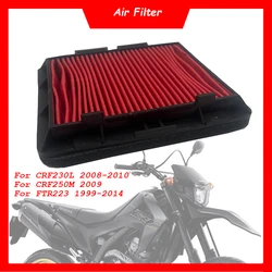 Motorcycle Engine Air Filter Cleaner Air Intake Filter Element For Honda CRF230L 2008-2010 FTR223 1999-2014 CRF250M 2009