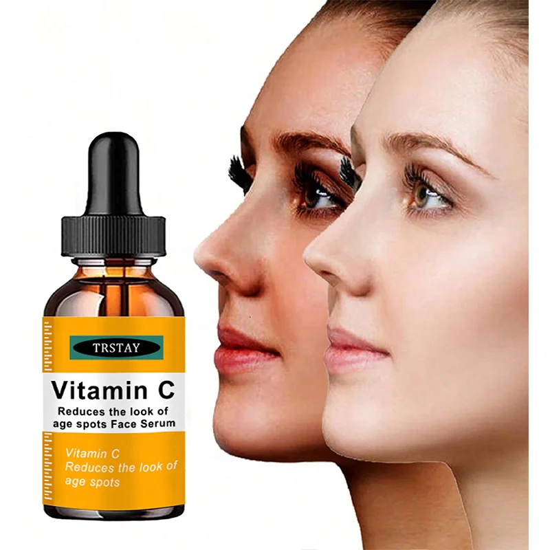 TRSTAY Vitamin C facial essence reduces the appearance of age spots