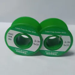 50g/roll lead-free 305 silver containing solder wire lead-free 3.0 silver environmentally friendly solder wire rosin type solder