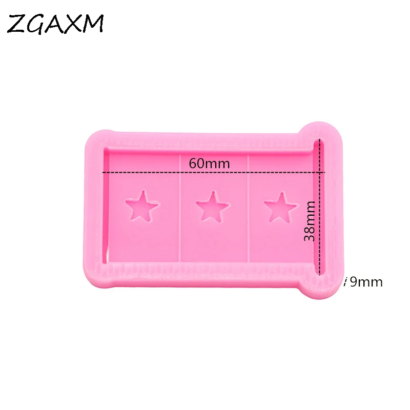 LM 764-DIY cabinet Baby Bed Silicone Mold Shiny Baby Bed fondant cake Mold shaker earrings Polymer Clay Resin Silicone Mold