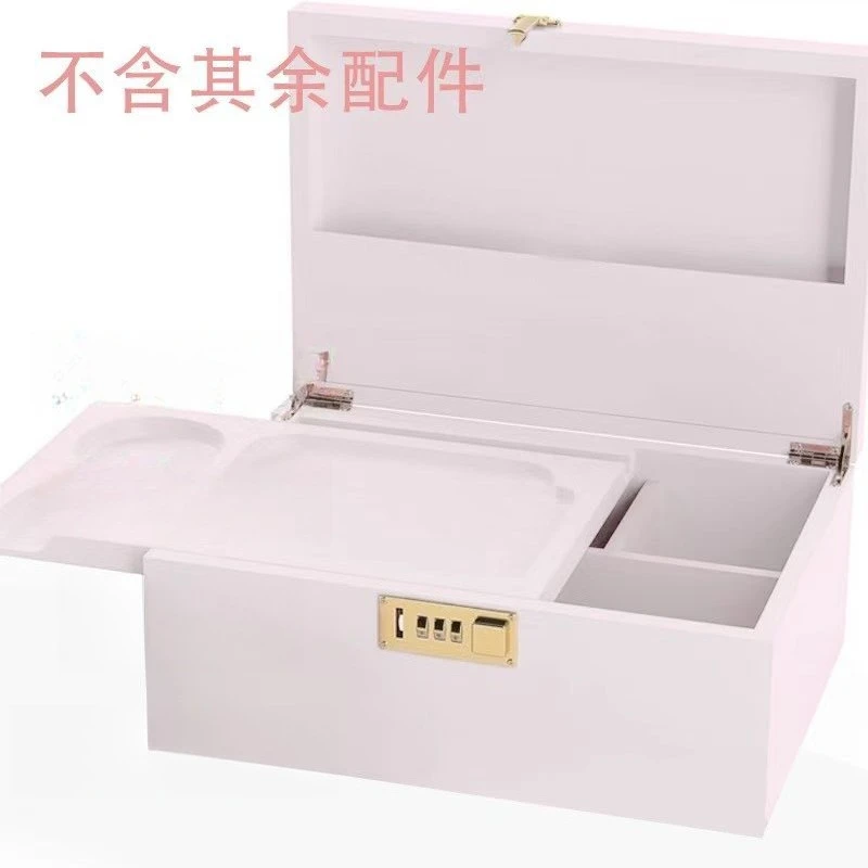 Bamboo Storage Box Desktop Drawer Home Cleaning Storage Kitchen Grid Cutlery Box