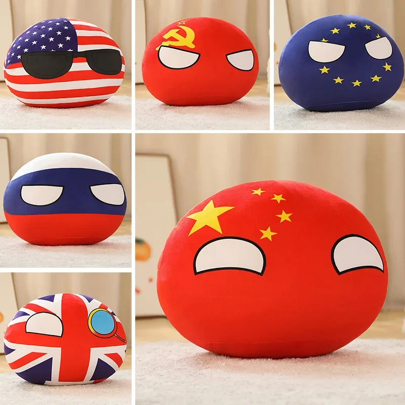 Boneca polônia anime periféricos país bola brinquedos de pelúcia decoração do quarto casa sofá travesseiro presente aniversário para crianças brinquedos