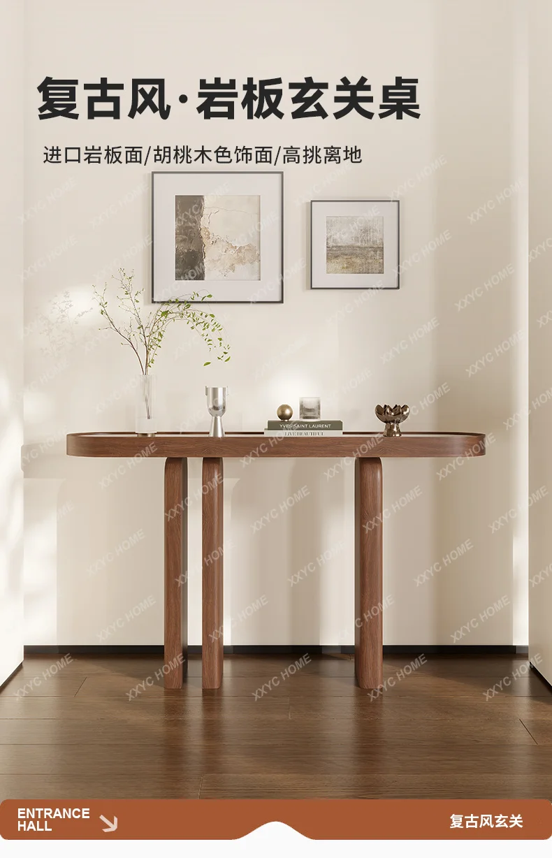 

Corridor, aisle, against the wall, entrance storage table, living room is opposite the door, entrance table