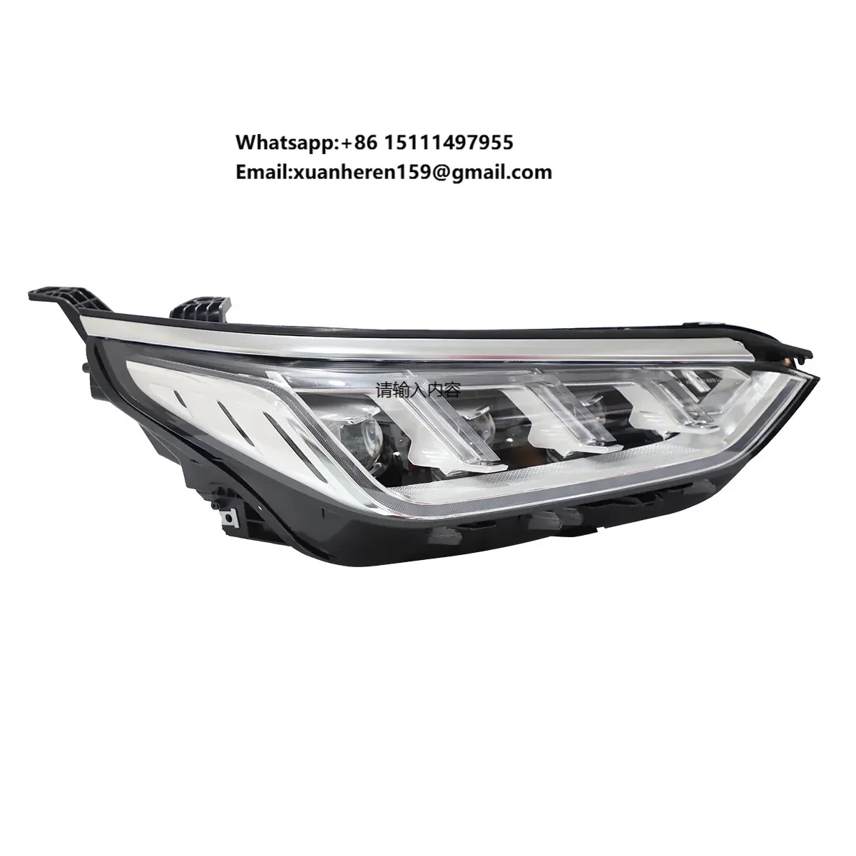 

Original BYD SONG Plus Headlights LED Three Lens Front Headlamp with 3000K Color Temperature Headlight Head Lamp
