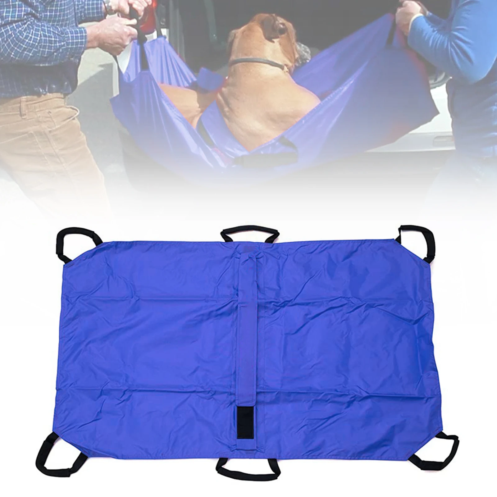 Blue Anti Bite Pet Stretcher Is Safe And Reliable