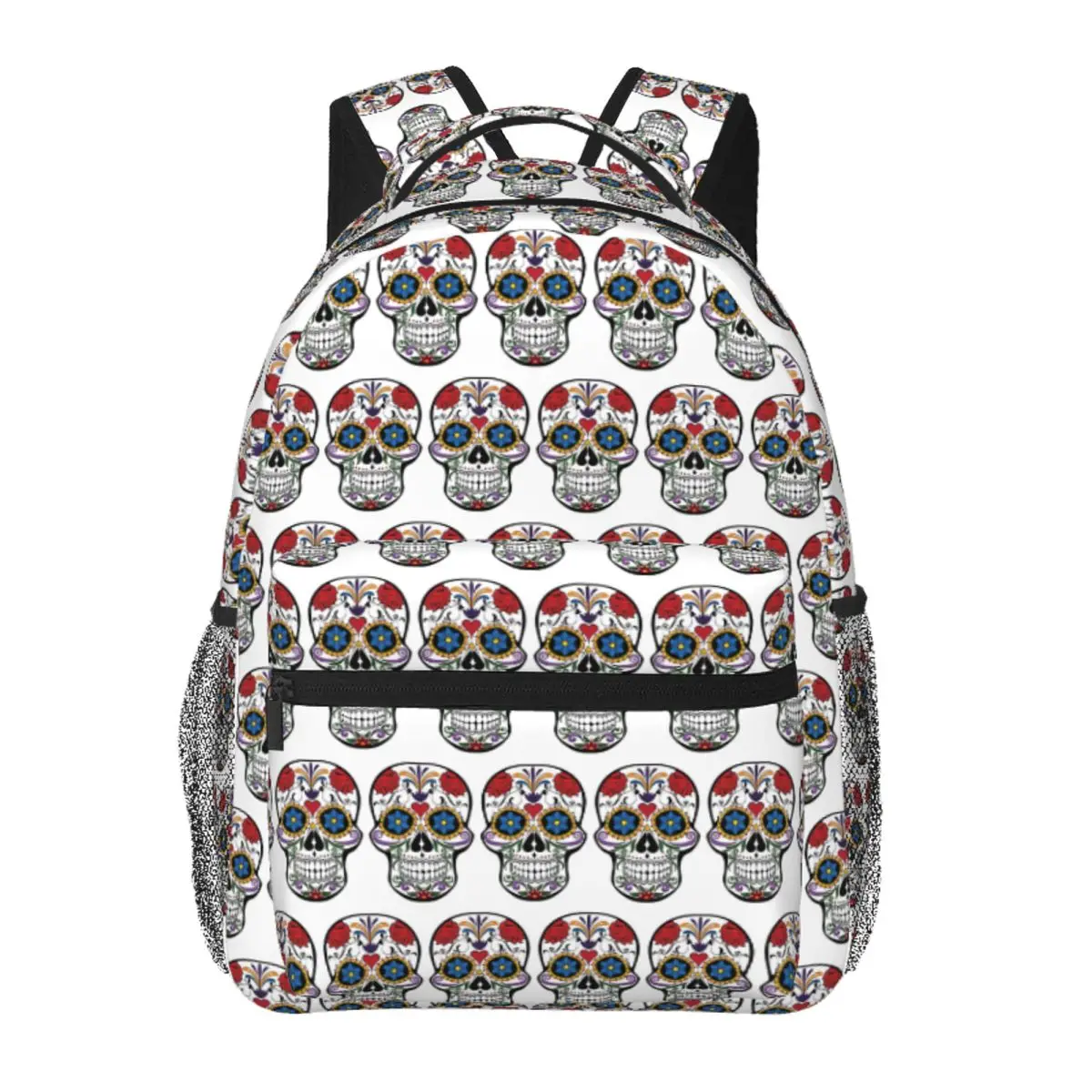 

Calavera Backpack Student BookBag Children School Bag Laptop Shoulder Bags for Boys Girls