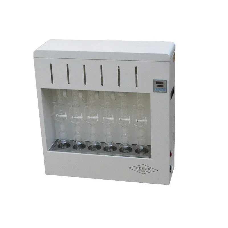 Six Soxhlet extractor laboratory crude fat measuring instrument, specifications can be selected with high
