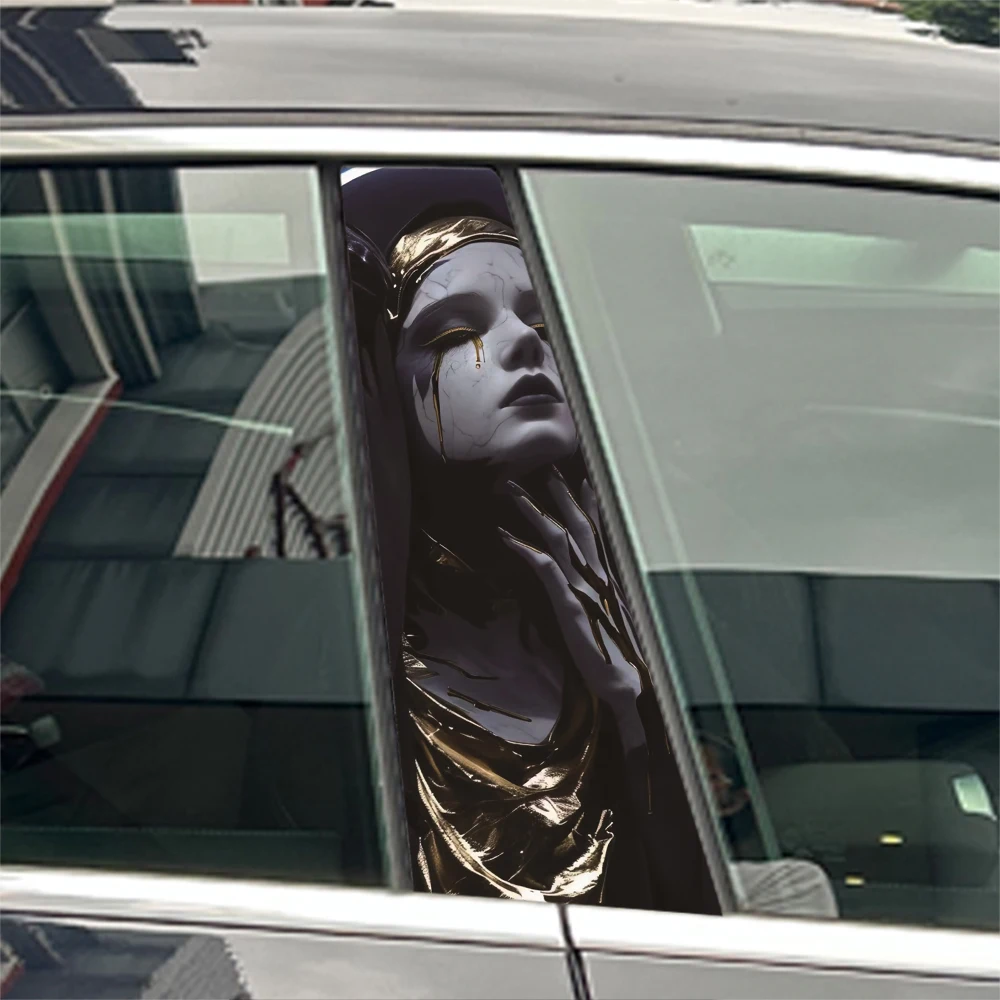 2Pcs Halo Nun Car C…