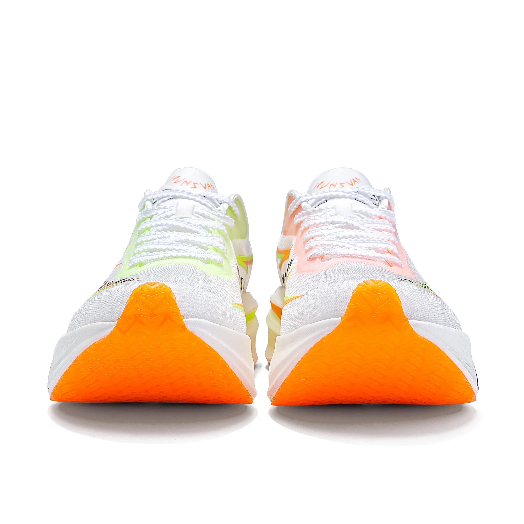 IRUNSVAN Full Palm Innovative Carbon Plate Board Double Knitting Breathable Dual Density Light Weight Fashion Sport Running Shoe