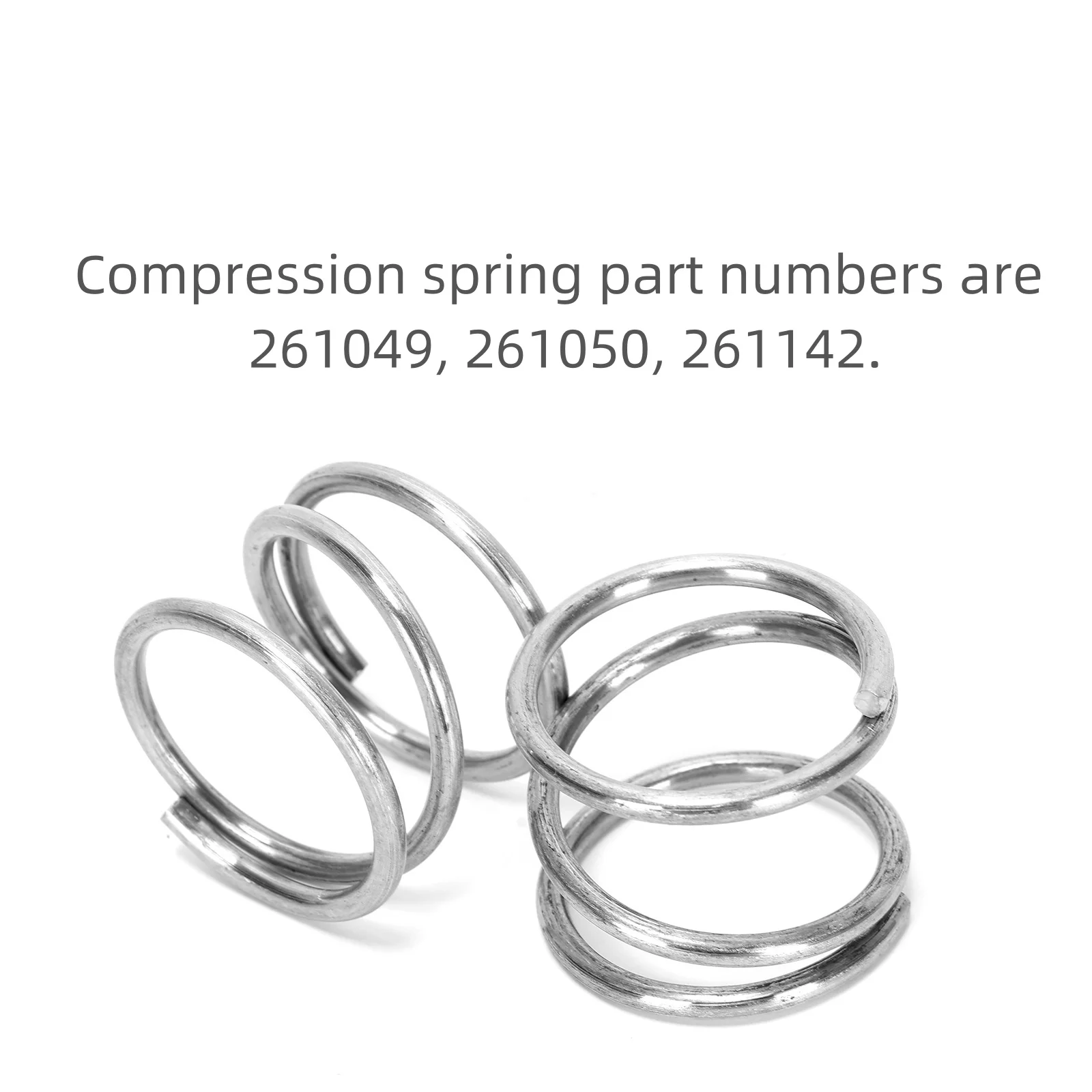 Ruimou 2Pcs Compression Spring(272400 261049)Compatible With Pentair Hi Flow 6-Way 1-1/2-inch Top Multi-Port Pool And Spa Valve