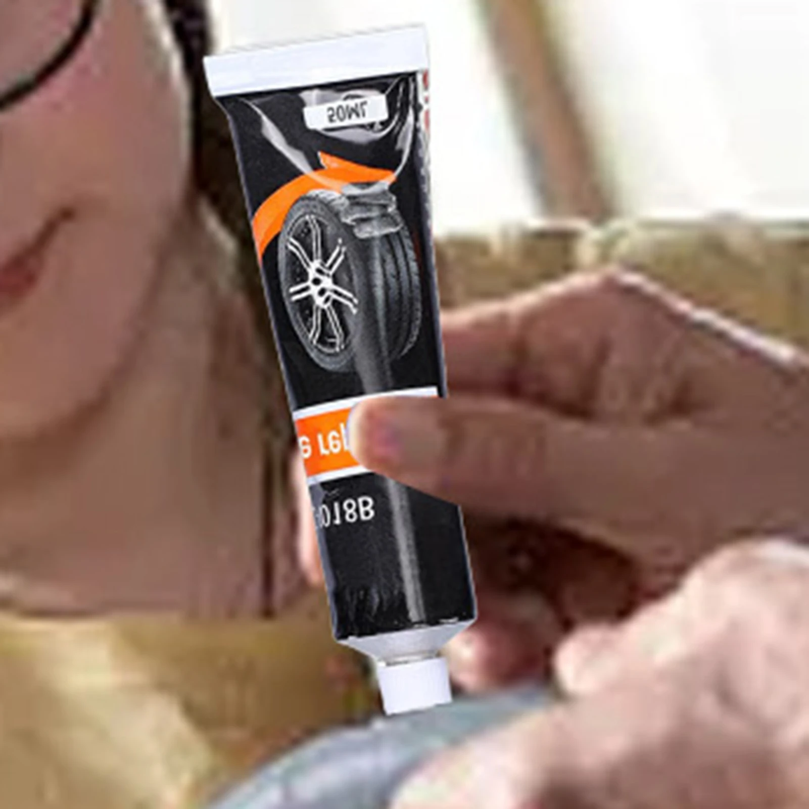 Tire Repair Glue Tire Repair Black Glue Waterproof And High Temperature Resistant Black Sealing Glue for Car Motorcycle Truck