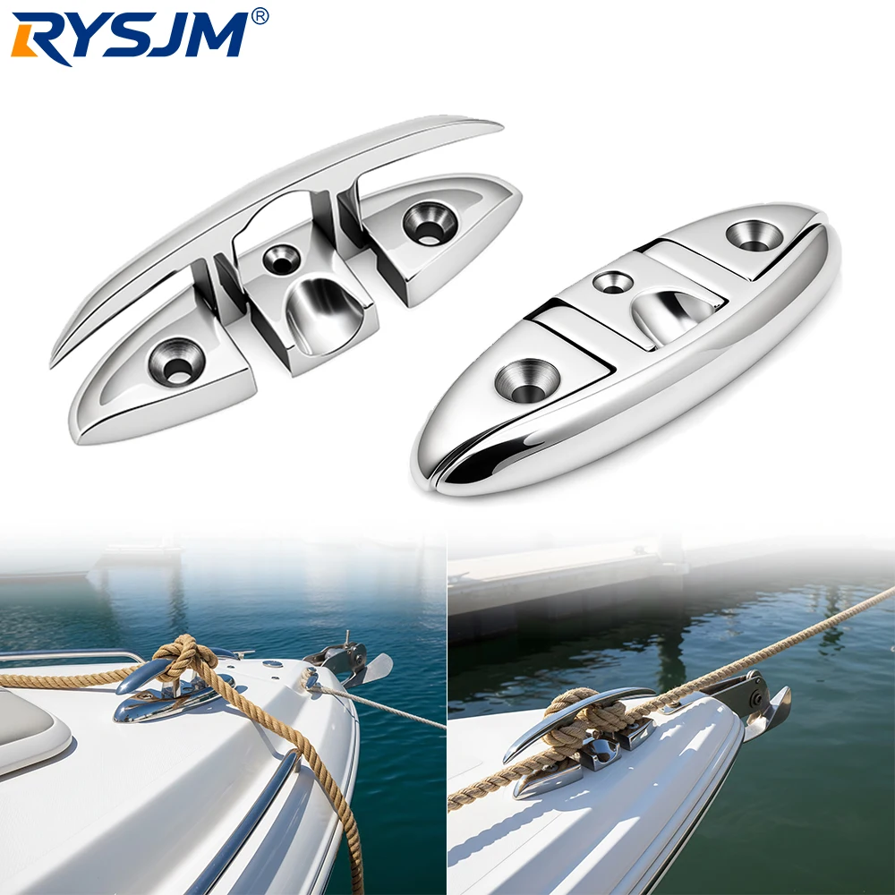 

Складной кнехт для лодок 5 и 6 дюймов из нержавеющей стали 316, морской, для швартовки, для палубы, для троса, откидной, фурнитура для яхт