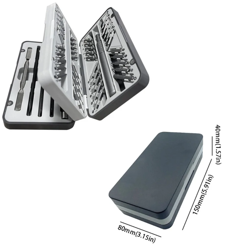 

66-In-1 Screwdriver Set Multifunctional Storage Box Tool Set Magnetic Ergonomic Handle Professional Tool Home Watch Repair