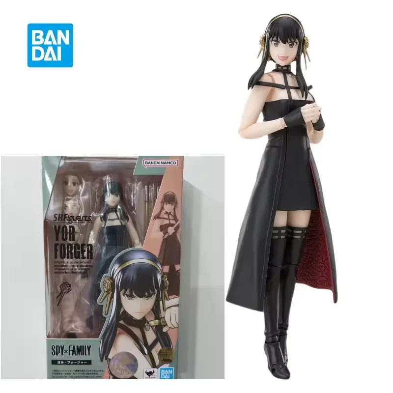 

In Stock Original Bandai S.H.Figuarts SPY×FAMILY YOU FORGER And LOID FORGER Anime Action Figure PVC Model Toys Collectible Gifts