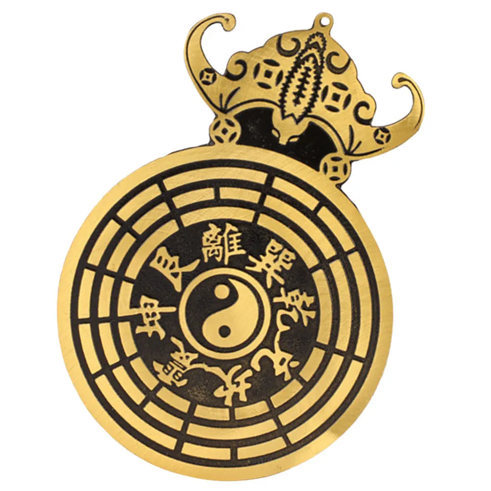 

Chinese Style Trigrams Mirror Luck Mirror Ornament Home Decor Housewarming Gift Exorcism Decor Blessing Decoration