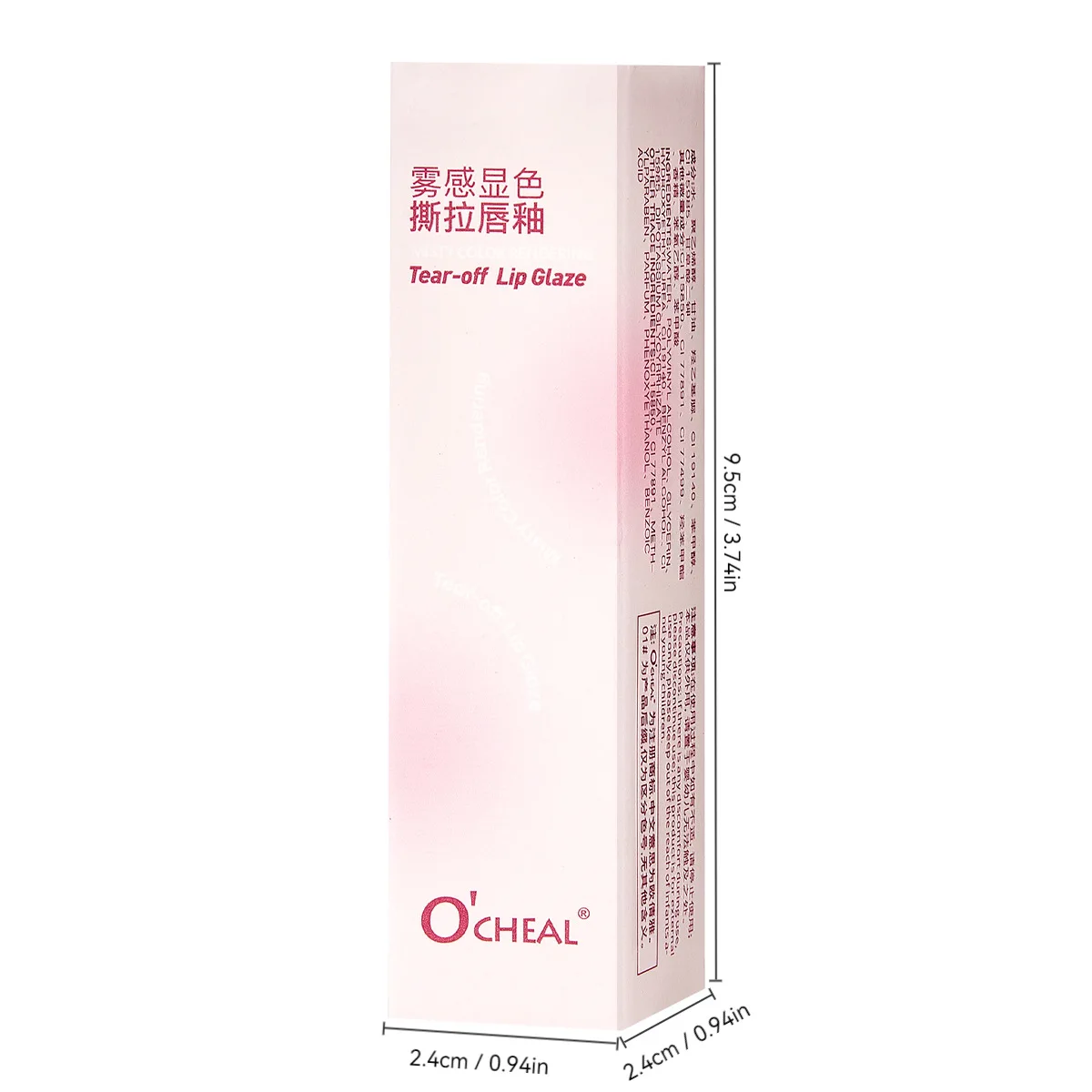 ลิปกลอสแบบฉีก, ลิปกลอส, ลิปบาล์ม, ลิปกลอส, ลิปกลอสติดทนนาน, ไม่ซีดจาง, ลิปสติกแบบฉีก