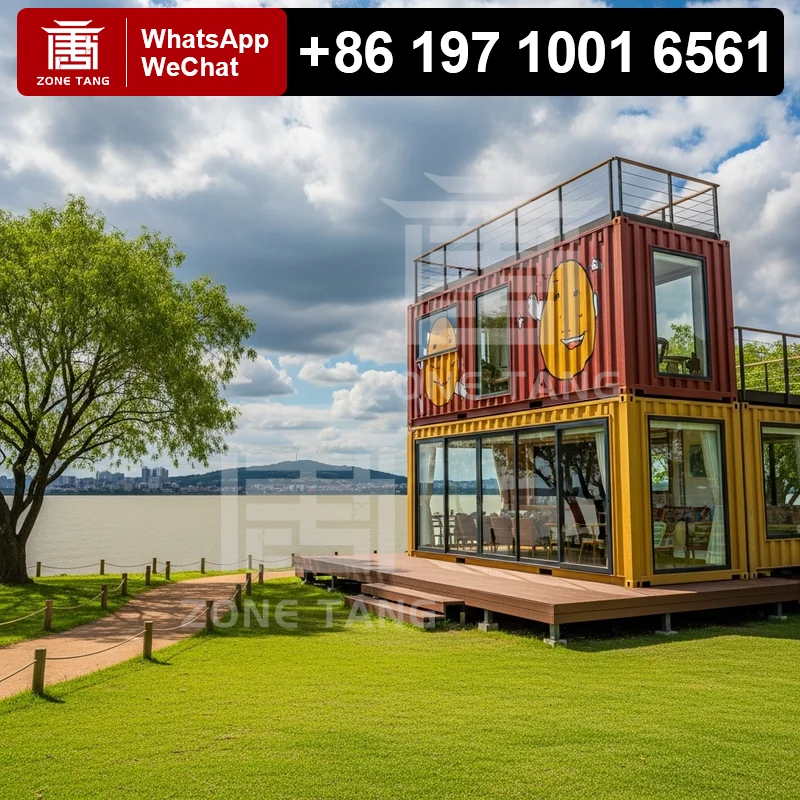 

Container Gues Thouse Metal Container Houses Multi Room Creative Container House Fireproof 20 Foot Shipping Container House