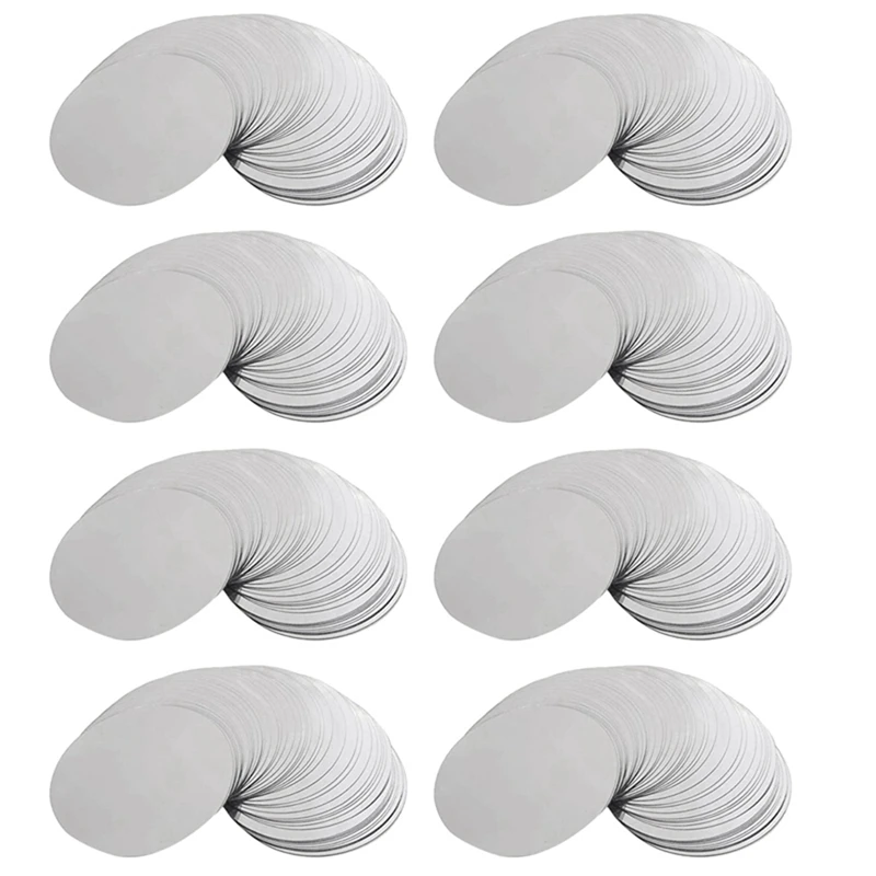 

1200 Pcs 3 Inch Silver Wine Pourer Discs Drip-Proof Drip Pouring Pour Spout Pour Wine Thin Slice