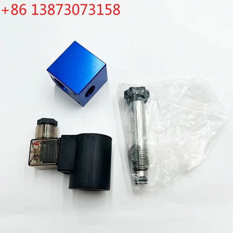 DHF10-228 SV10-28 LSV10-2NCSP Two Position Two Way Threaded Plug-In Solenoid Valve, Two-way Normally Closed Globe Check Valve