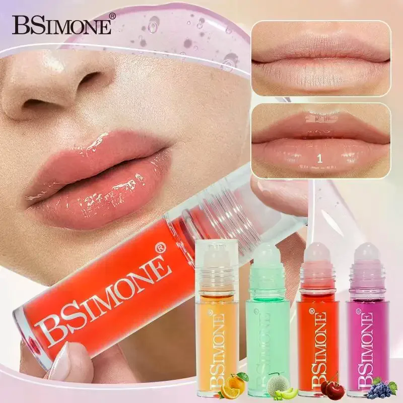 1Pc BSIMONE Make-Up Gloss Schoonheid Lip Olie Getinte Lippen Moisturizer Jelly Lipstick Heldere Olie Hydraterende Balsem Vollere Lip Effect