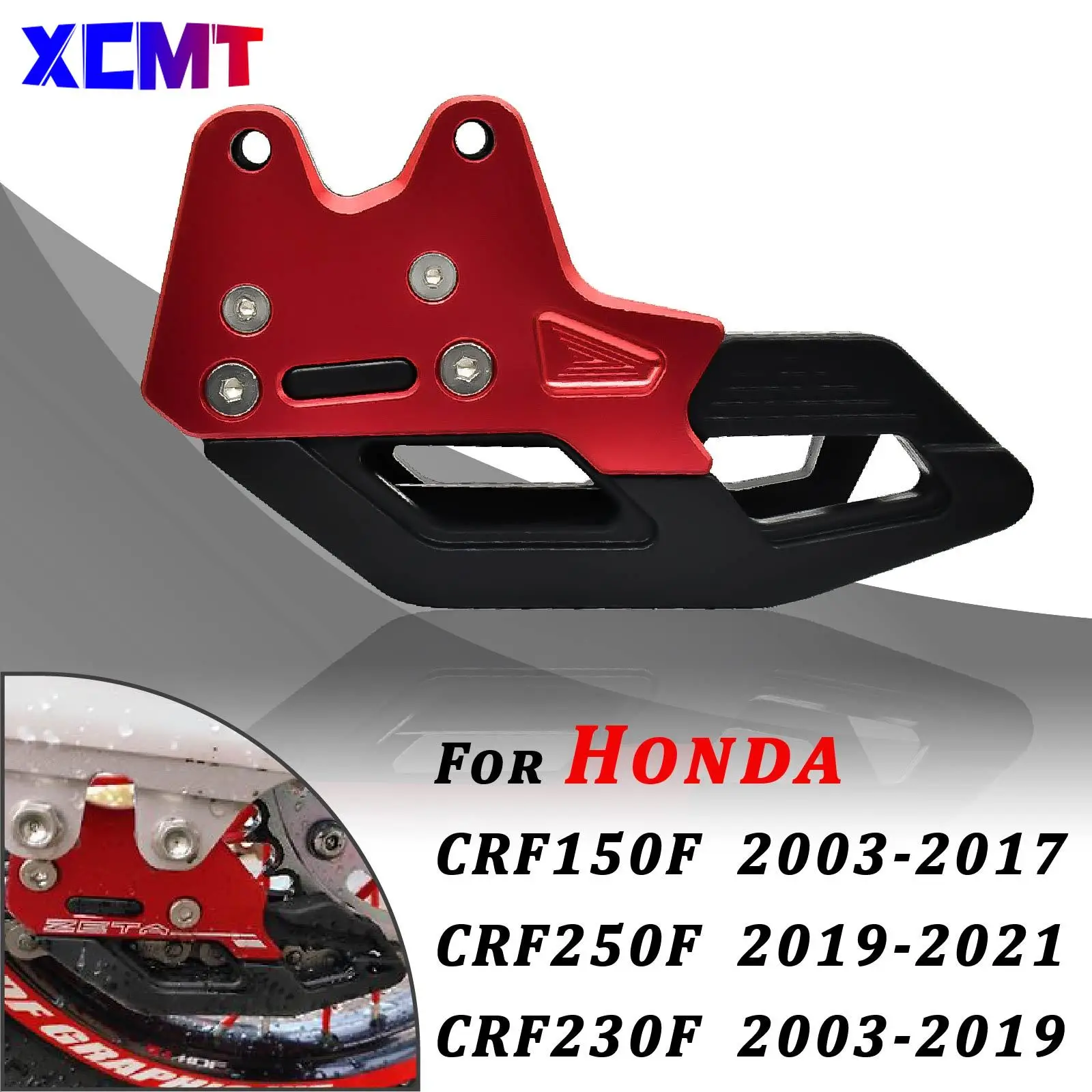 Motorcycle Rear Chain Guard Guide Protector For Honda CRF150F CRF230F CRF250F CRF 2003-2019 2020 2021 Chain Guide Accessories