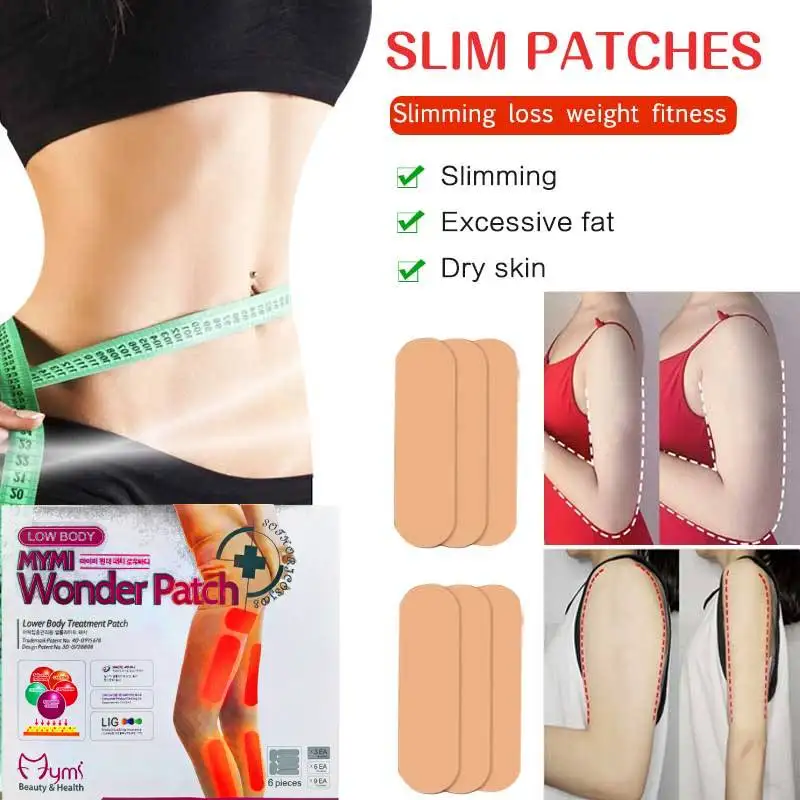 7 Days Slimming Patch Detox Fat Burning Body Firming Slimming Patch Weight Loss Sticker Navel Stick Fast Slim Thin Beauty Health