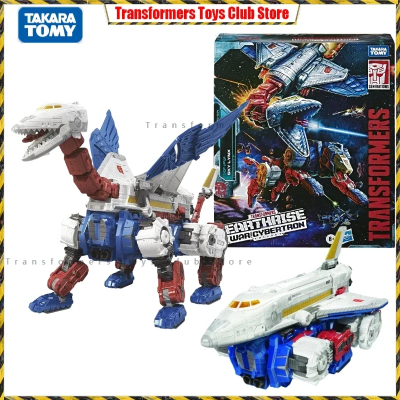 In Stock Takara Tomy Transformers War for Cybertron Trilogy Earthrise E24 Sky Lynx Action Figure Model Toys Gift