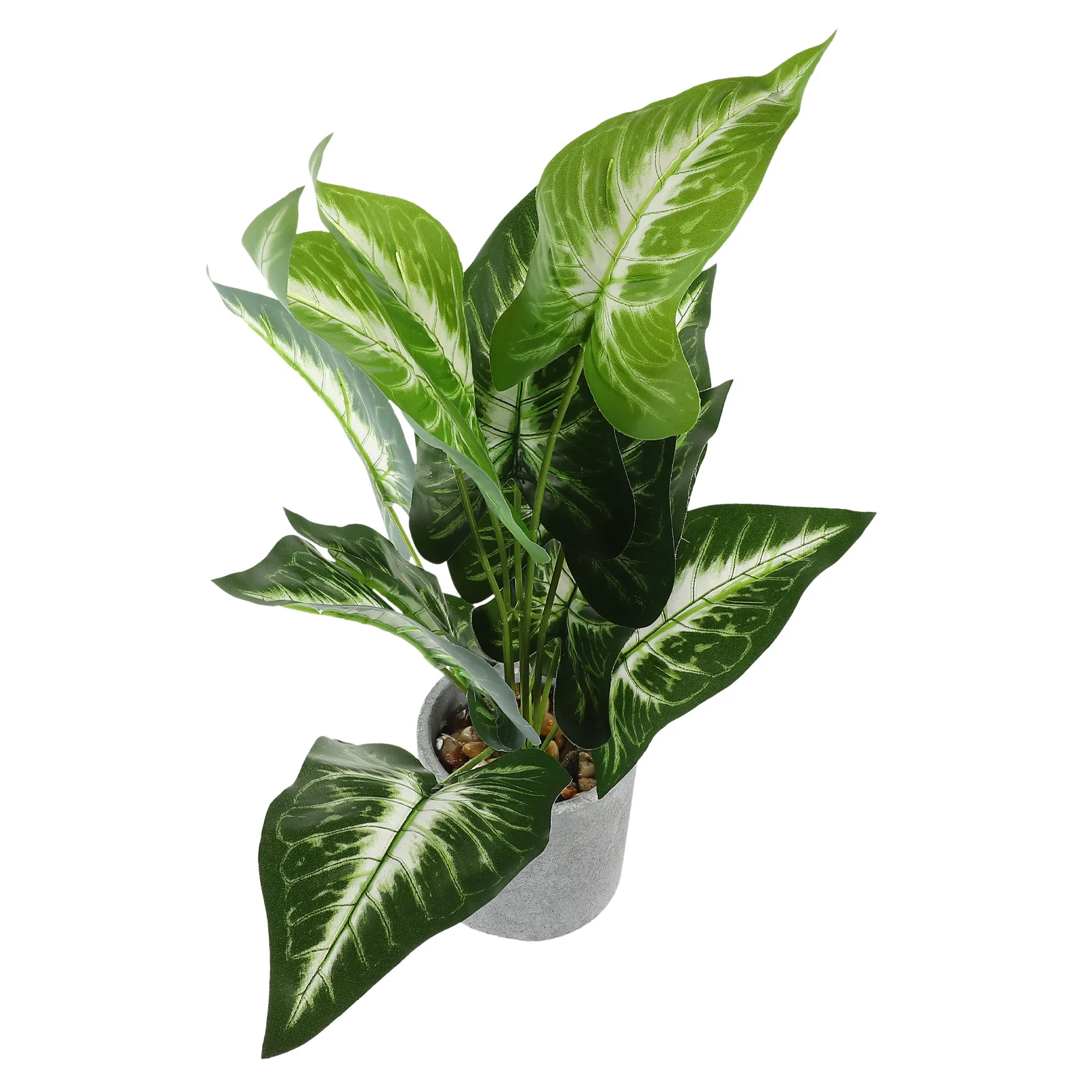 

Simulated Bonsai Artificial Plastic Plant Realistic Potted Decoration for Home Office Desktop Faux Green Plant Decor