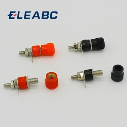 4pcs Terminal fastener 4MM binding post banana jack terminal with metal insert nuts For Cable Terminals
