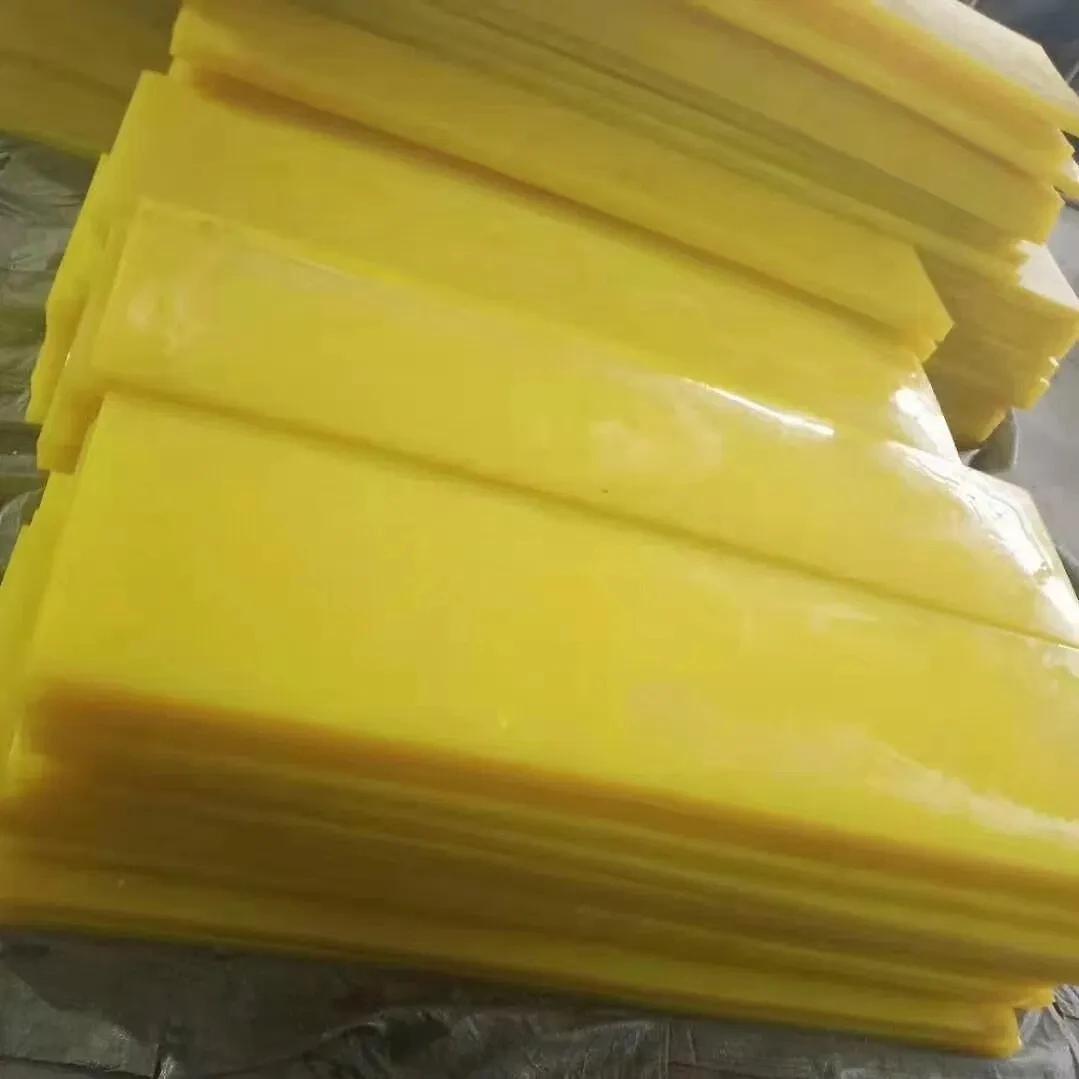 

1pcs Shore 90~95A Higher Hardness Solid Yellow Polyurethane Round Rod Wear-resistant Reducing Vibration Gaskets Shock Absorber