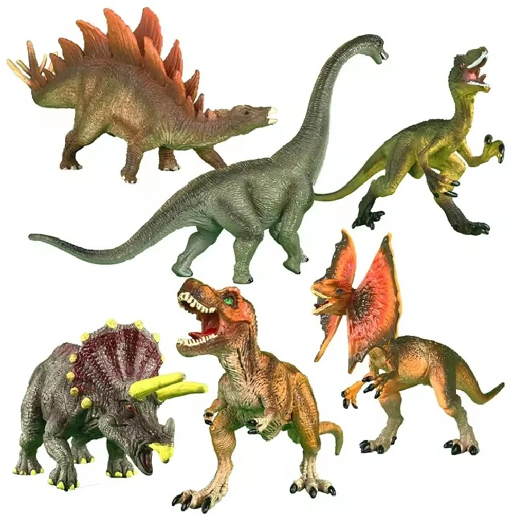 10 inches New Jurassic Dinosaur Jurassic Park Movie Static Model Dino Animal Decoration Collect Halloween Christmas Gift KidsToy