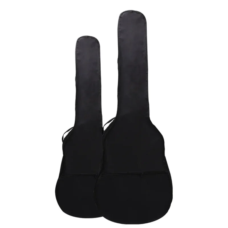 Borsa per chitarra in tessuto Oxford Tracolle doppie morbide per chitarra acustica imbottita Zaino impermeabile Borse per strumenti Custodia per