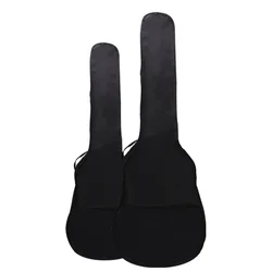 Borsa per chitarra in tessuto Oxford Tracolle doppie morbide per chitarra acustica imbottita Zaino impermeabile Borse per strumenti Custodia per chitarra