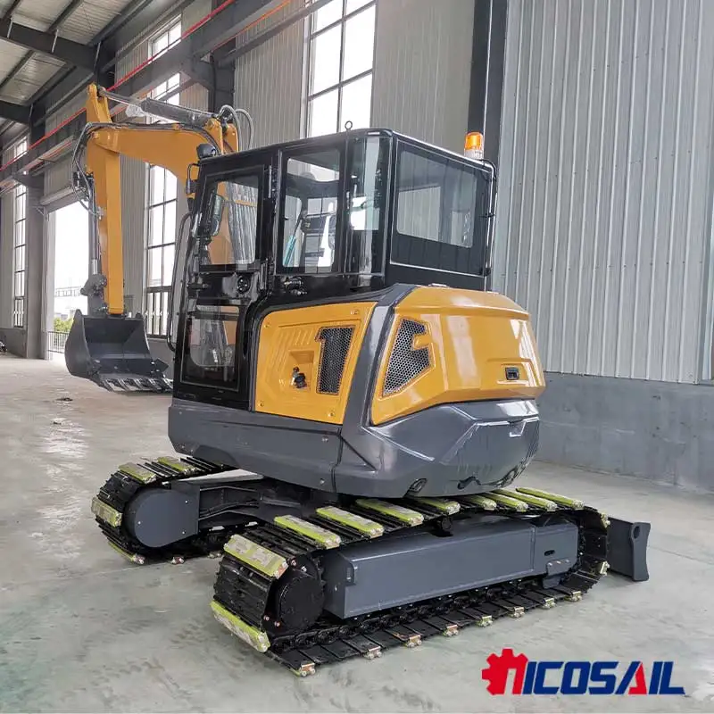 Betrouwbare Chinese 6-tons kleine graafmachine - Hydraulisch systeem voor langdurige landbouw- en bouwwerkzaamheden