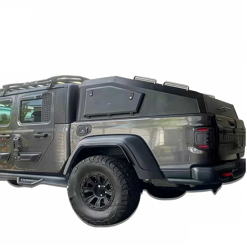 Auto Parts Heavy Duty Manganese Steel Hardshell Truck Bed Cover Retractable Weatherproof Tuning for Gladiator/Silverado