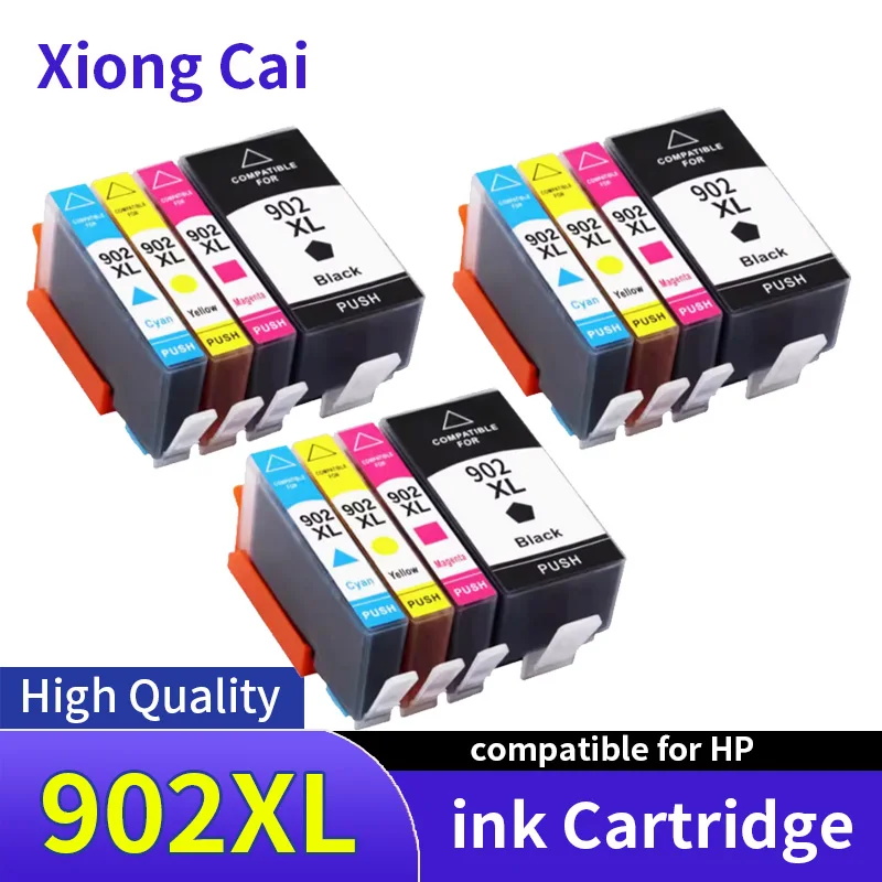 Compatible for HP 902XL HP902 ink cartridge 902 OfficeJet Pro 6954 6960 6962 6968 6975 6978 Printer