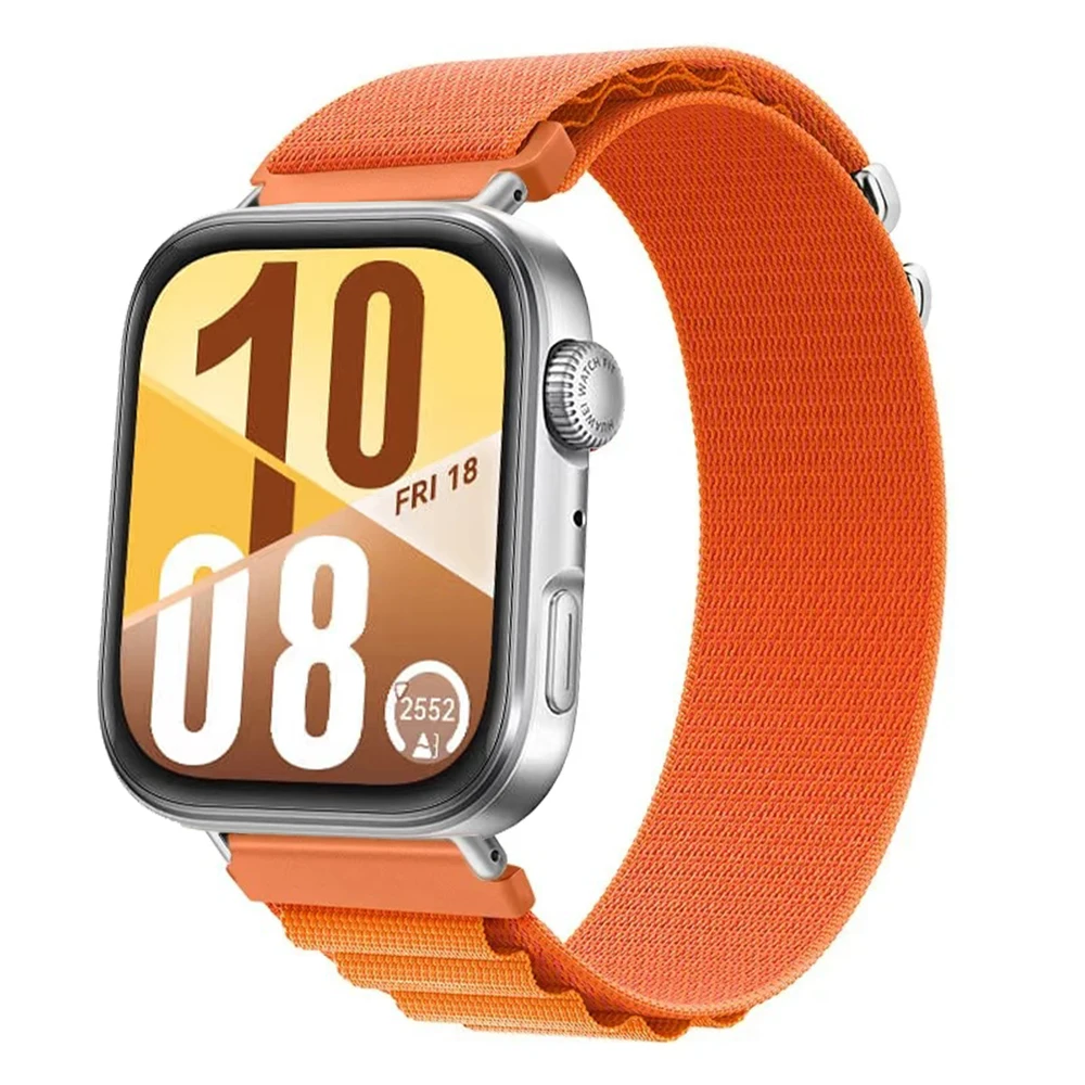 Alpine Loop Nylon Strap for Huawei Watch Fit 4 Pro Sports Replaceable Wristband for Huawei Watch Fit 4/Fit 3 Breathable Bracelet