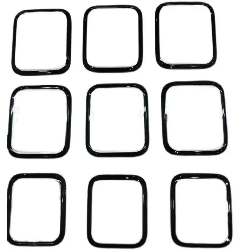 5 قطعة الزجاج الأمامي لساعة أبل Series1 2 3 4 5 6 7 8 9 10 لوحة اللمس الأمامية شاشة الكريستال السائل خارج عدسة زجاجية إصلاح استبدال أجزاء