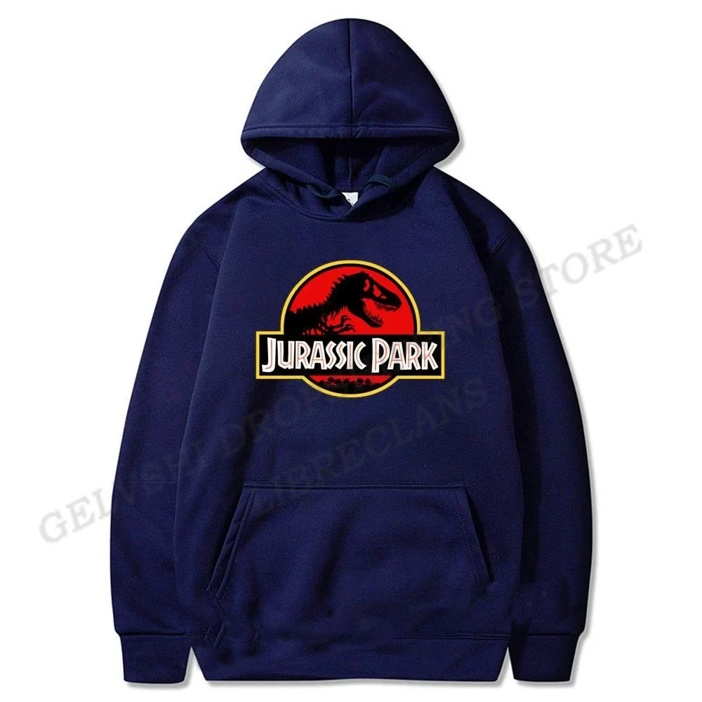 Jurassic Park Hoodies Vintage Print Sweatshirts Men Women Fashion Neutral Loose Sweatshirt Oversized Hoodie Tracksuit Clothing