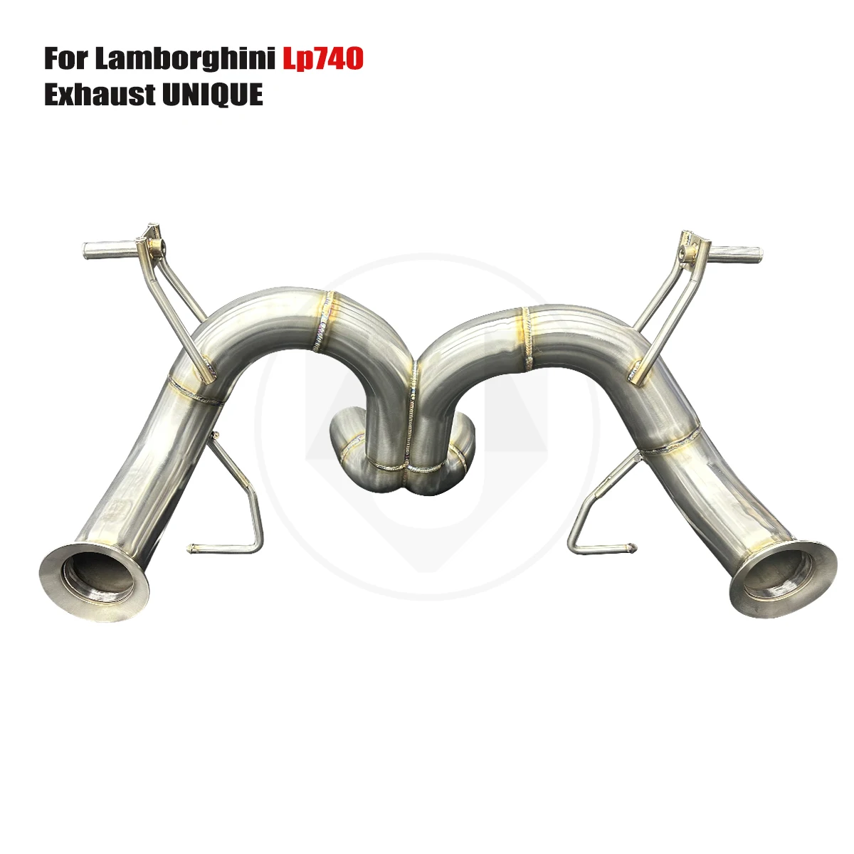 UNIQUE For 2011+ Lamborghini Lp700 V12 6.5L To LP740 SS304 exhaust performance valve exhaust system ss304 exhaust muffler