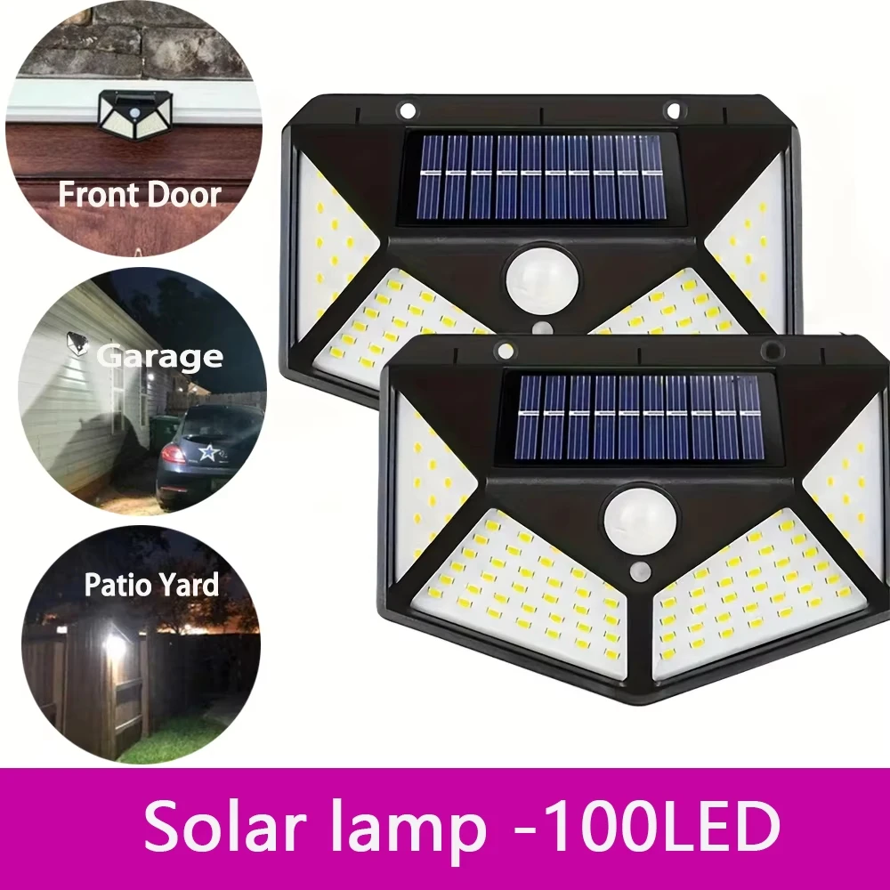 Solar Light 100LED Solar Flood - Home Security Flood Lights recensie en prijs