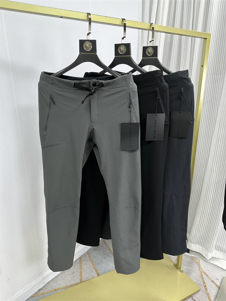 

Мужские повседневные спортивные брюки для активного отдыха, весенне-летние, тонкие, дышащие, ветрозащитные, водоотталкивающие, износостойкие, длинные.