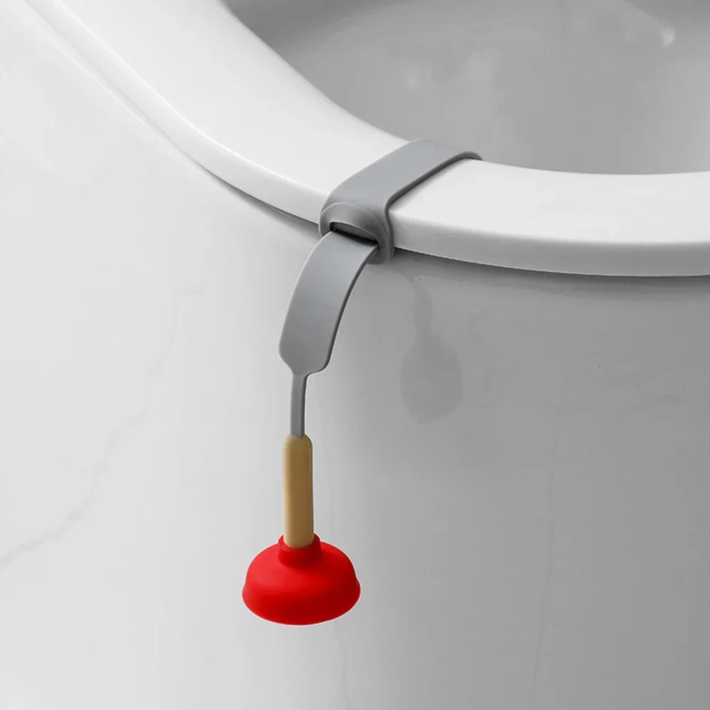 Creative Toilet Plunger Toilet Seat Lifter Toilet Anti-Dirty Carry Handle Avoid Touch Toilet Lid Handle Lifter Bathroom Accessor