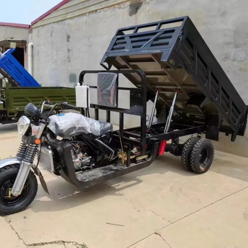 Triciclo de Carga al por Mayor, Bicicleta Eléctrica de 3 Ruedas para Adultos con Capacidad de Carga de 300-400 kg, Velocidad de 70 km/h+, Triciclo Eléctrico